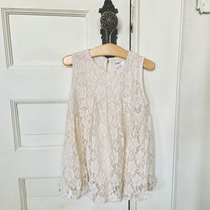 Toddler lace dress